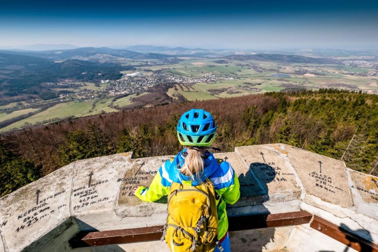 Chata Pod Rejvizem Jesenik Bagian luar foto