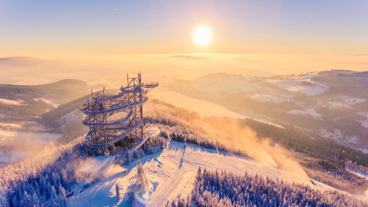 Chata Pod Rejvizem Jesenik Bagian luar foto